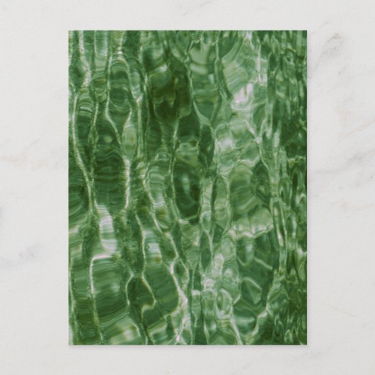 Groen water briefkaart (Voorkant)