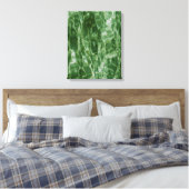 Groen water canvas afdruk (Insitu (Slaapkamer))