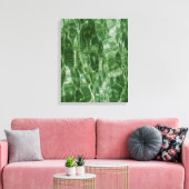 Groen water canvas afdruk (Insitu (Woonkamer))