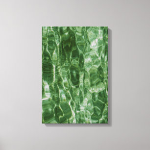 Groen Water Canvas Afdruk