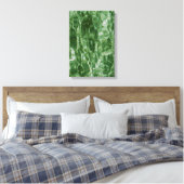 Groen water canvas afdruk (Insitu (Slaapkamer))
