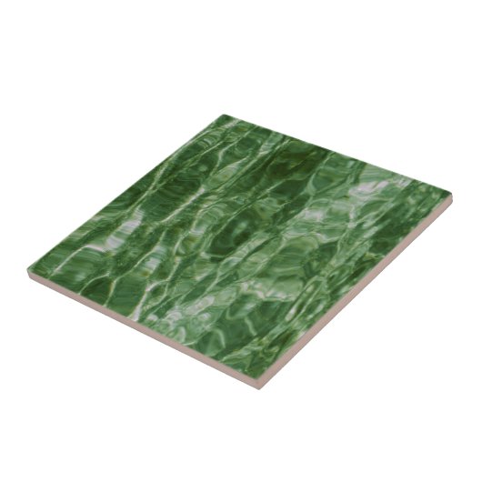 Groen water tegeltje (Zijkant)