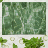 Groen Water Theedoek (Gevouwen)