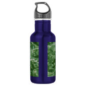 Groen water waterfles  (Achterkant)