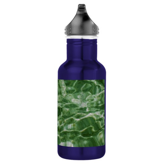 Groen water waterfles  (Rechts)