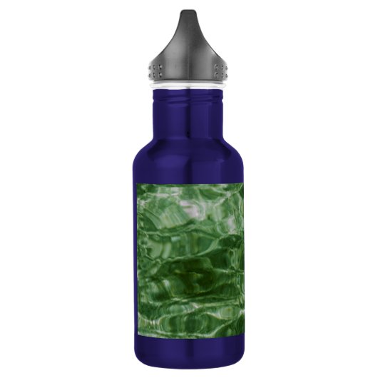 Groen water waterfles  (Links)