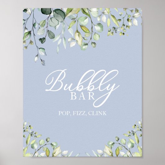 Groen Waterverf Bubbel Bar Knal Klank Bord Poster (Voorkant)