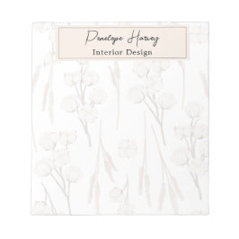 Groen Waterverf Business Custom Modern Notitieblok