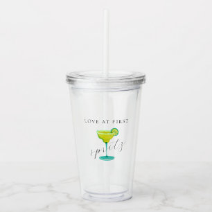 Groen Waterverf Margarita Limoen Acryl Drinkbeker