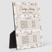 Groen Waterverf Roze Blush Interieur Design Fotoplaat (Zijkant)