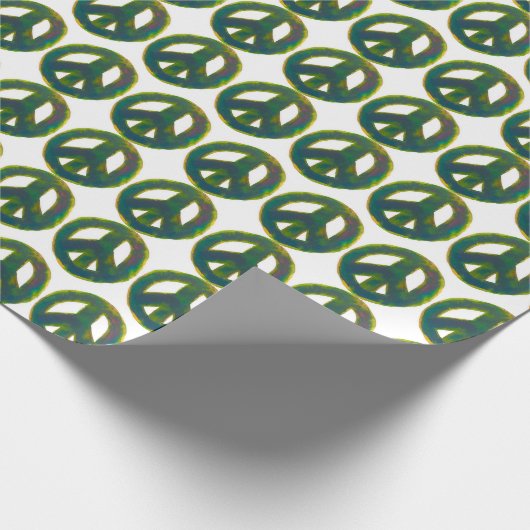 Groen waterverflakkerende papier voor uitrust (Hoek)