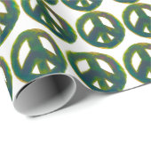 Groen waterverflakkerende papier voor uitrust (Rol Hoek)