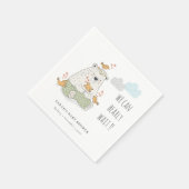 Groen we kunnen het Baby shower van Beren vogels a Servet (Hoek)
