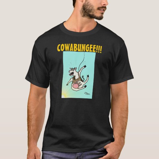 Groen Weenii "COWABUNGEE!" Shirts (Voorkant)