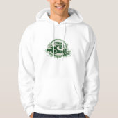 Groen wegvoertuig hoodie (Voorkant)
