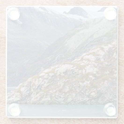 Groen wekt in het Blauw Glazen Onderzetter (Achterkant)