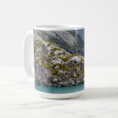 Groen wekt in het Blauw Koffiemok (Voorkant links)