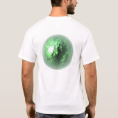 Groen Wereldbol T-shirt (Achterkant)
