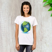 Groen Wereldbol T-shirt