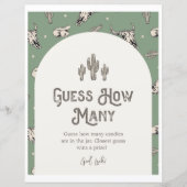 Groen Western Raad hoeveel teken (Voorkant)