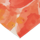 Groen Wildbloeiende koraalbloemen Waterverf Tafelkleed (Gekanteld)