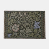  groen William Morris Woodland Florals Deurmat (Voorkant)