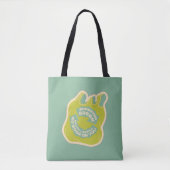Groen winkelen tote bag (Voorkant)