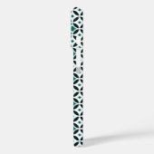  groen wit Barcelona Star Tile Geometric Case-Mate iPhone Case (Achterkant / Links)