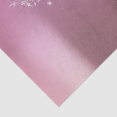 Groen Wit Bloem Roze Pioen Grijs Lila Bloemen Tissuepapier (Detail)