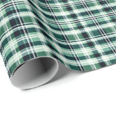 Groen, wit en zwart geplakt cadeaupapier (Rol Hoek)