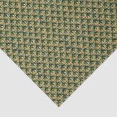  Groen wit floreel patroon St. Tissuepapier (Detail)