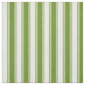 Groen & wit gekleurde lijnen stof (Swatch)