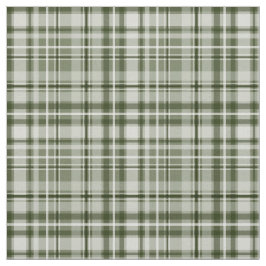 Groen Wit Grijze Jade Tartan Plaid Stof