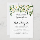 groen wit herfst bloemenvleermuis mitswa kaart (Voorkant)