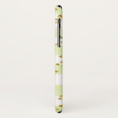 Groen, wit Hoesje-Mate Barely Daar iPhone X Hoesje (Achterkant/links)