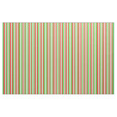 Groen, wit, rood met kerstinstraling stof (Fat Quarter)