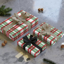 Groen Wit Rood Plaid Gingham Geruite Kerst