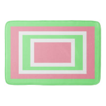 Groen Wit Roze Geometrisch