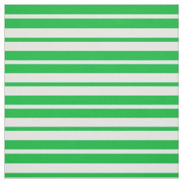 Groen Wit Streepjespatroonontwerp Stof