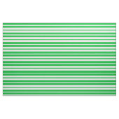 Groen Wit Streepjespatroonontwerp Stof (Fat Quarter)