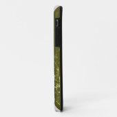 groen, wit Stripes patroon Case-Mate iPhone Case (Achterkant/links)