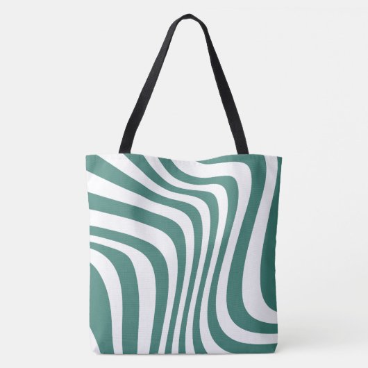 Groen-wit Tas (Achterkant)