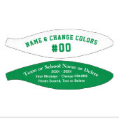 Groen, wit, volledig formaat of aangepaste mini-ba basketbal