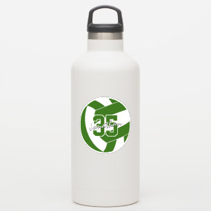 Groen Wit Volleybal Team Kleuren Sticker