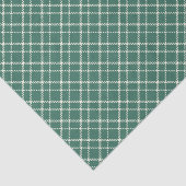  groen witboek met chequeboekje tissuepapier (Detail)