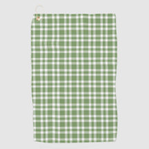 Groen Witte Geruite Patroon