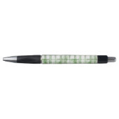 Groen Witte Geruite Strepen Pen (Voorkant)