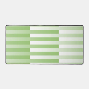 Groen Witte Gestreepte Patroon Bureaumat