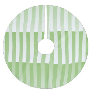 Groen Witte Gestreepte Patroon Kerstboom Rok