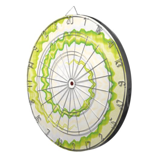 Groen witte kleurstof roestkleurige kleurschakel k dartbord (Voorkant Rechts)